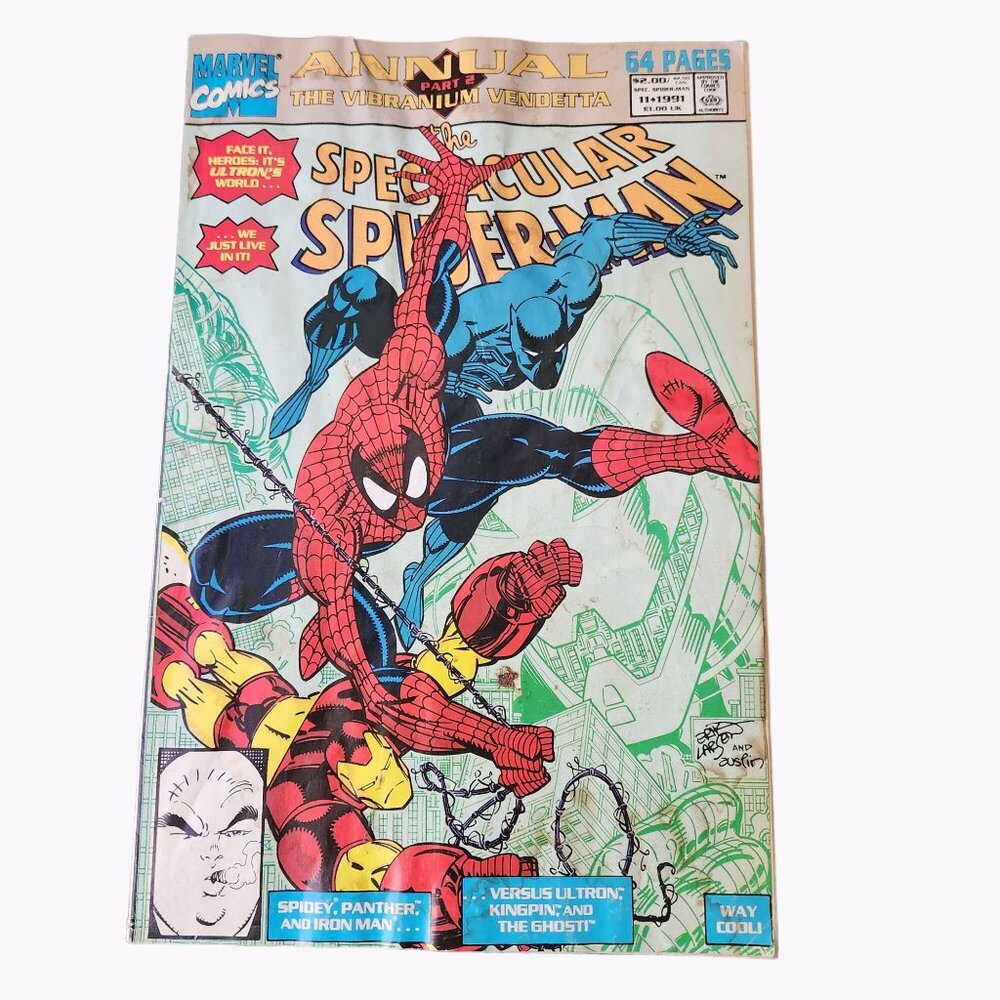 Marvel Spectacular Spider-Man Annual #11 1991 Comic Book Bagged Boarded